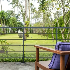 Kordo Poteau supplémentaire gris anthracite pose à plat, Initio