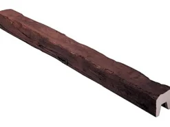 Poutre polyuréthane Decosa Tirol chêne foncé 9 x 6 cm L.4 m