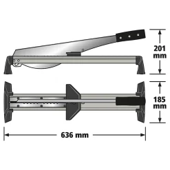 Presse coupante pour sols stratifiés LC 600-Wolfcraft Online