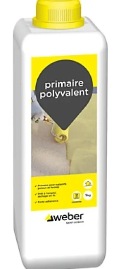 Weber Saint-Gobain Primaire polyvalent multi-surfaces Weber 1kg