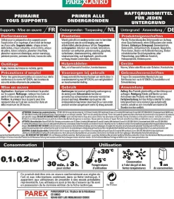 Primaire tous supports 5L-Parexlanko Best