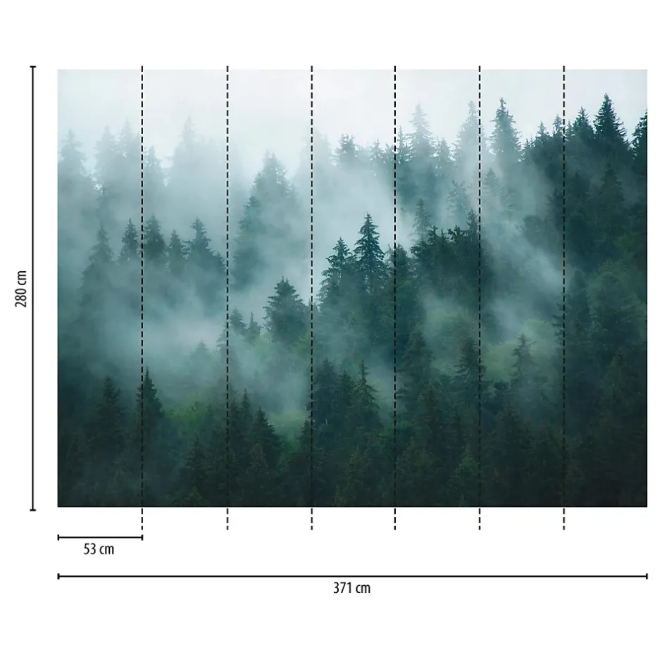 398981-GU Papier peint photo lisse mat 3,71 m x 2,8 m-Profhome Outlet