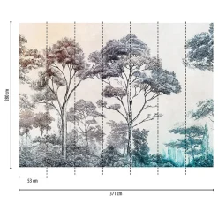 Profhome 399021-GU Papier peint photo lisse mat 3,71 m x 2,8 m