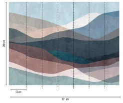 Profhome 382551-GU Papier peint photo lisse mat 3,71 m x 2,8 m