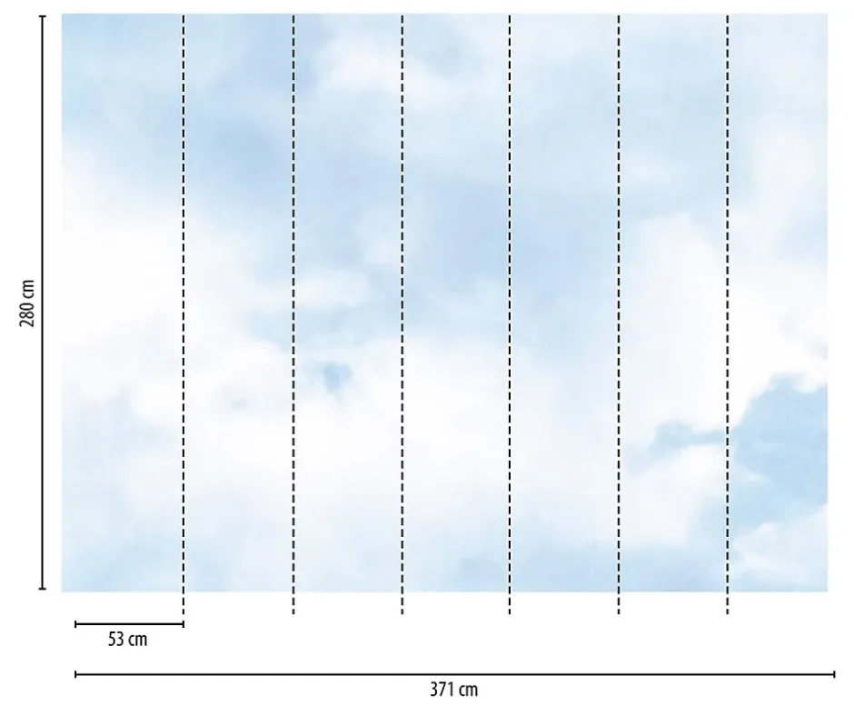 382281-GU Papier peint photo lisse mat 3,71 m x 2,8 m-Profhome Best