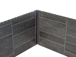 Grosfillex Profil d'angle de finition clipsable 5/8 mm carbone