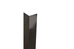 Profilé décoratif L Angle extérieur en acier inoxydable 30 mm x 30 mm x 2700 mm - gunmetal-Ilcom Online