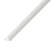 Profilé de carrelage intérieur rond PVC blanc lisse L.1,83m x l. 26,5cm x ep.6 mm-Diall New