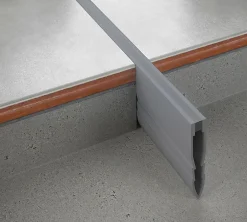 Diall Profilé de dilatation intérieur droit PVC gris lisse 8,5mmx250cm