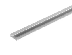 Profilé de finition alu pour dalles PVC Dumawall L. 260 x l.7 x H. 2 cm Ép 5 mm