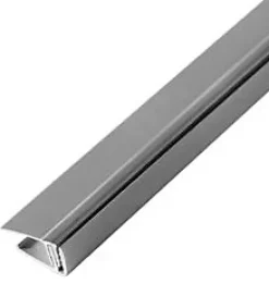 Profilé de finition d'extrémité Grosfillex clipsable L.2,60m alu