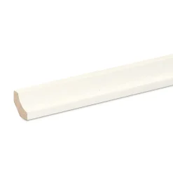 Profilé de finition pour sol MDF Blanc 220 x 1,6 cm décor 10-GoodHome Hot