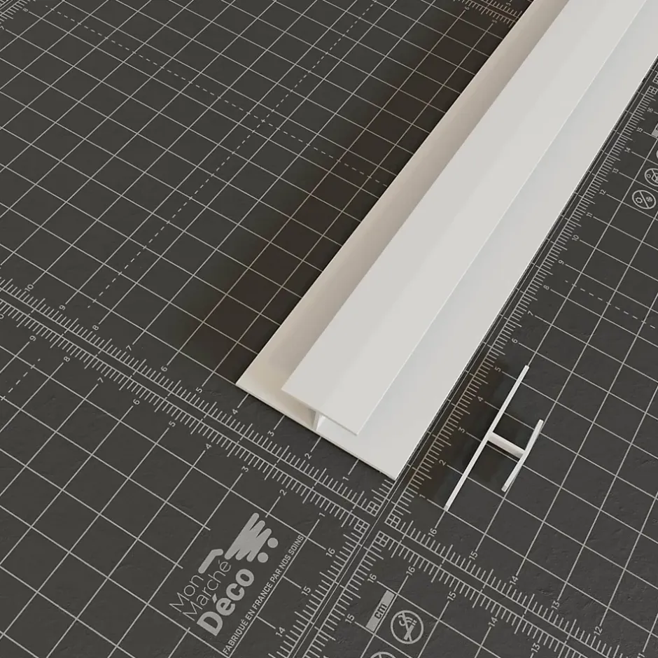 Profil de Jonction PVC Alimentaire 8 mm - Longueur 2.60 m - Blanc-Tecnoprofils Best