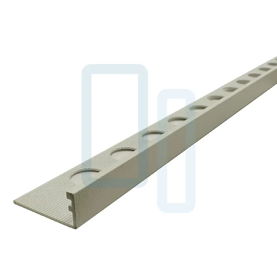 Profilé LAQUÉ BLANC MAT INTÉRIEUR/EXTÉRIEUR 12mm décoratif pour Carrelage Mural. Aluminium Laqué L.2,60m x 12mm. Luxury White-Lux Mosaic Sale