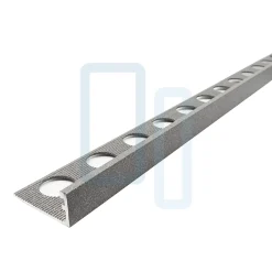 Lux Mosaic Profilé LAQUÉ MAT GRIS FONCÉ INT/EXT décoratif pour Carrelage Mural. L.2,6m x 12mm. Luxury Dark Grey