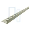 Profilé MAT GREIGE-GRIS INT/EXT décoratif pour Carrelage Mural. Aluminium Laqué L.2,60m x 12mm. Luxury Greige-Lux Mosaic Best