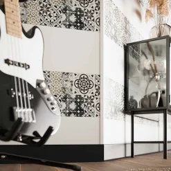 Profil Multifonction PVC Clipsable - 8 mm - Longueur 2.60 m - Blanc-Tecnoprofils