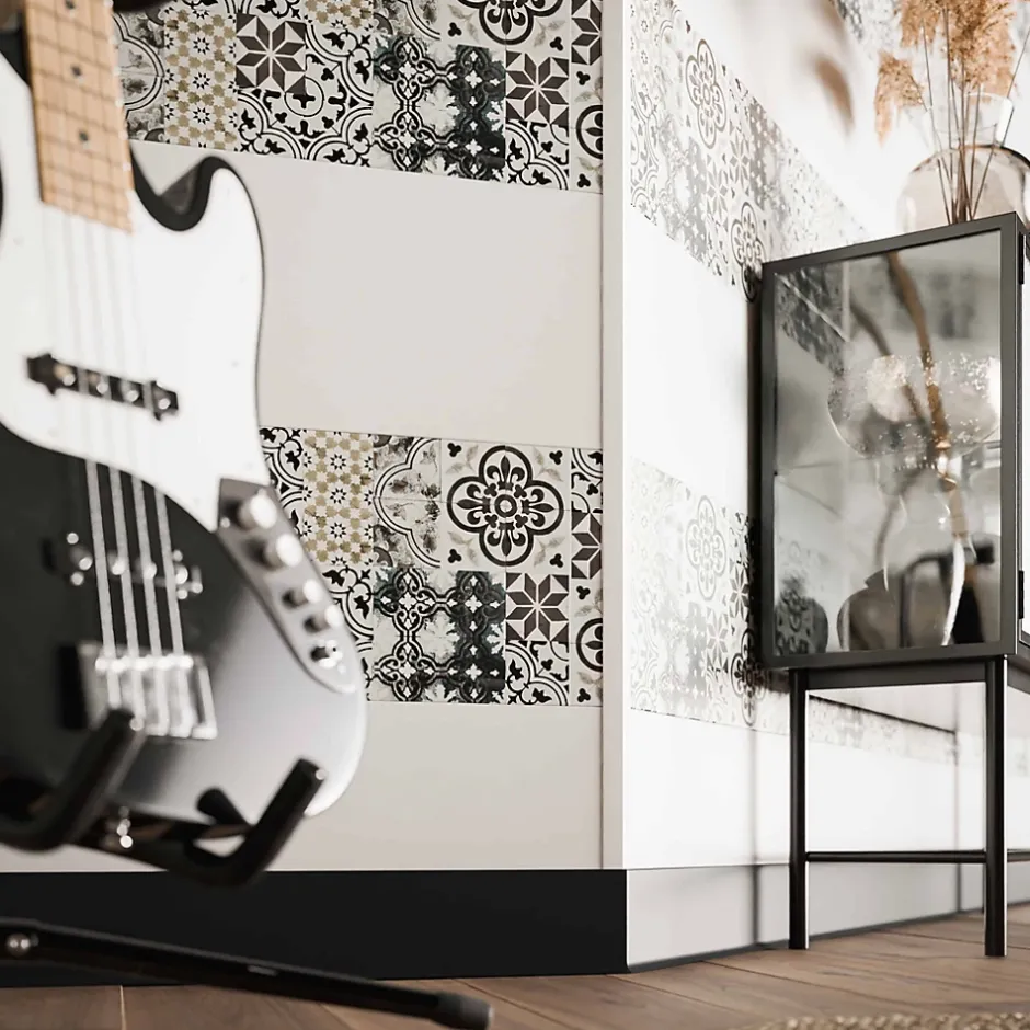 Profil Multifonction PVC Clipsable - 8 mm - Longueur 2.60 m - Blanc-Tecnoprofils