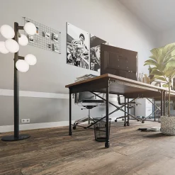 Tecnoprofils Profil Plat PVC 100 mm - Longueur 2.60 m - Lot de 5