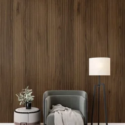 Protocole Home - Lambris MDF décoratif BEATS 2750 x 599 x 12 mm - Surface lisse, finition mate