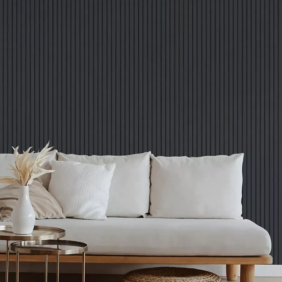 - Lambris MDF décoratif BEATS 2750 x 599 x 12 mm - Surface lisse, finition mate-Protocole Home Sale