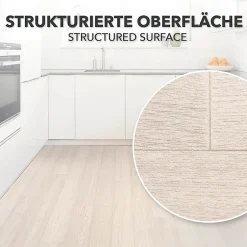 Floordirekt Pure Oak 009s Aspect Bois carrelage Revêtement de Sol, 100 x 350 cm