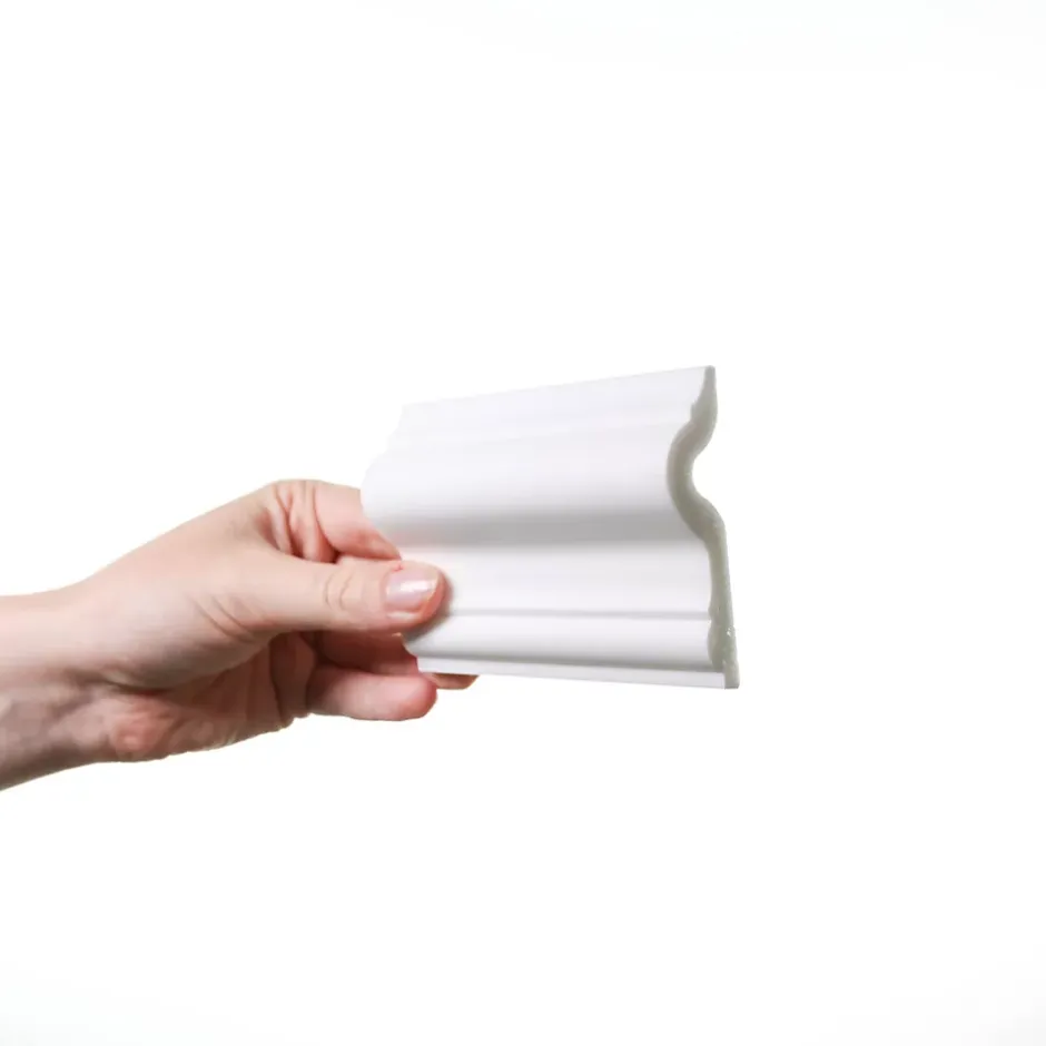 Orac Decor PX202 Cimaise murale - 7,5x2,0x200cm (h x p x L) - moulure décorative polymère Pack 2 pièces