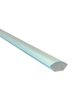 Quart de rond en MDF Ninna couleur vert Ep.14mm L.2,44m