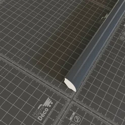 Tecnoprofils Quart de Rond PVC Cellulaire - Longueur 2.50 m - Lot de 5 - Anthracite