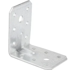 Équerre de charpente KPL 12/20, acier galvanisé à chaud, 50 x 50 x 35 x 2 mm, lot de 20-Domax New