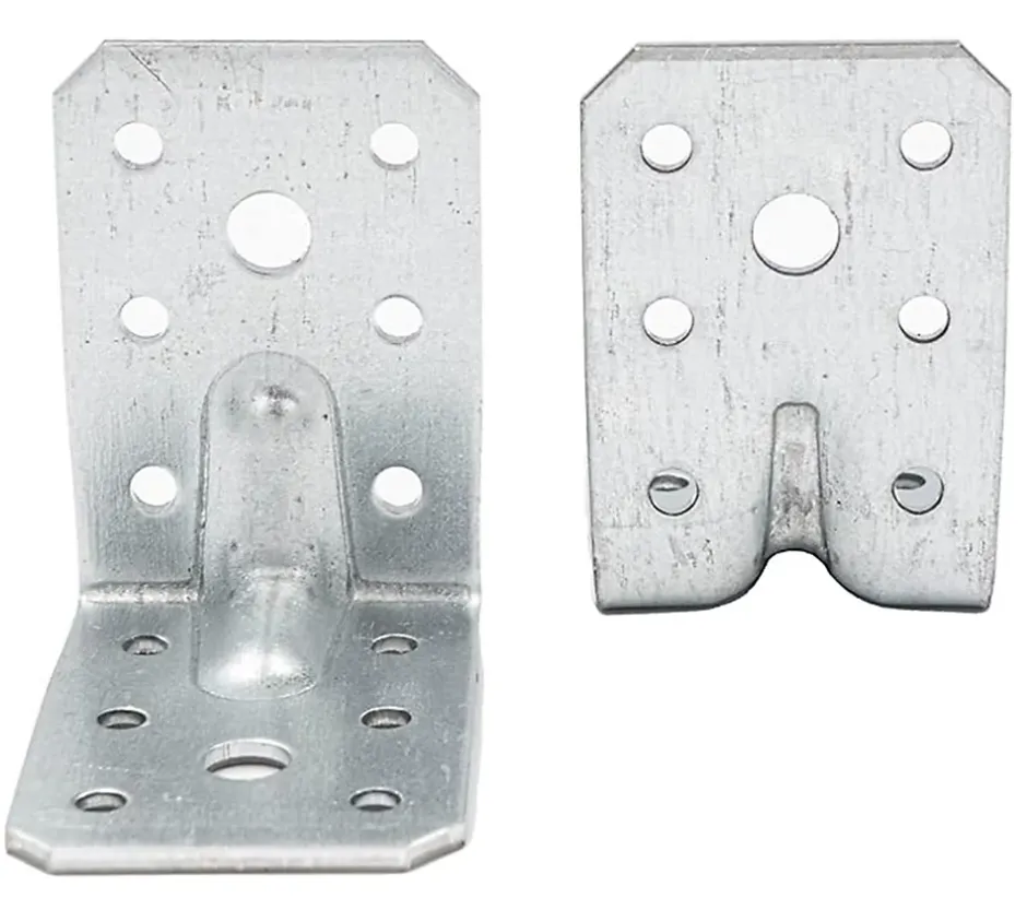 Équerre de charpente KPL 12/20, acier galvanisé à chaud, 50 x 50 x 35 x 2 mm, lot de 20-Domax New