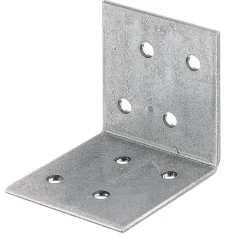 Équerre galvanisée 40 x 40 x 40 mm (lot de 25)