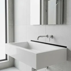 Cornière PVC 20x20 mm de protection et de décoration, baguette d'angle de finition, profilé L, KT, rigide, brique, 150 cm-Quest Outlet