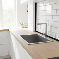 Cornière PVC 35x18 mm de protection et de décoration, baguette d'angle de finition, profilé L, KT, rigide, beige, 200 cm-Quest Best