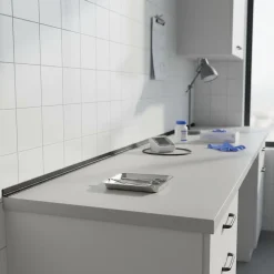 Cornière PVC 50x50 mm de protection et de décoration, baguette d'angle de finition, profilé L, KT, rigide, noir, 200 cm-Quest Online