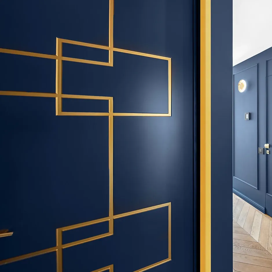 Cornière PVC 50x50 mm de protection et de décoration, baguette d'angle de finition, profilé L, KT, rigide, l'or, 150 cm-Quest Clearance