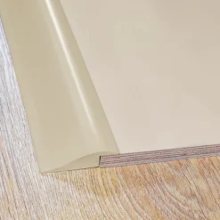 Quest Profil de rampe flexible en PVC pour carrelages, moquettes, beige, 200 cm