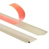 Quest Profil de rampe flexible en PVC autocollant pour carrelages et moquettes, Beige