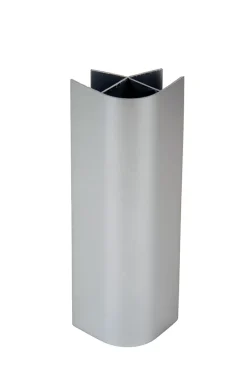 Nordlinger Pro Raccord d'angle droit de plinthe de cuisine Nordlinger 16/19 mm, gris x 4