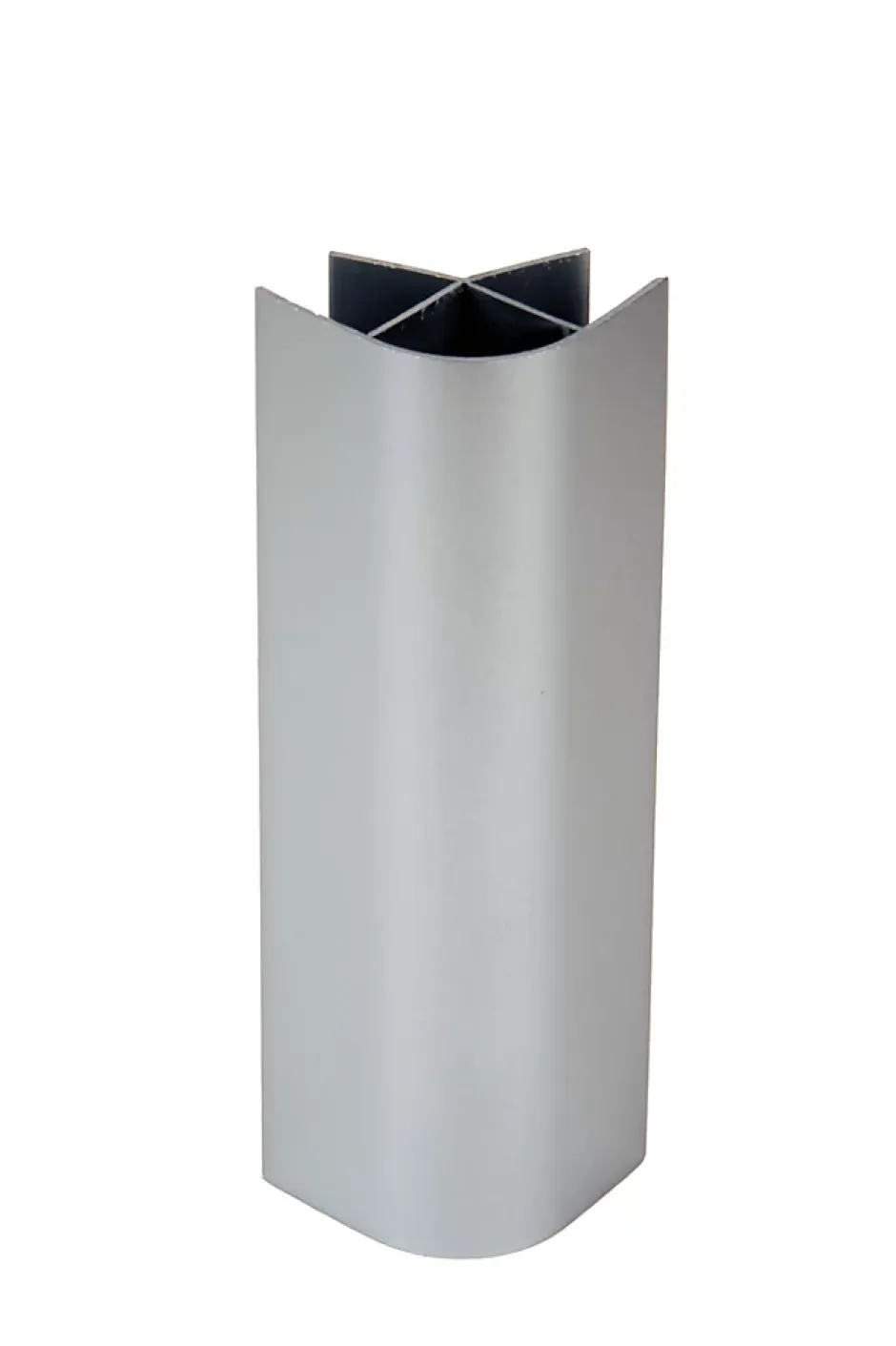 Nordlinger Pro Raccord d'angle droit de plinthe de cuisine Nordlinger 16/19 mm, gris x 4