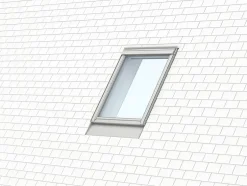 Velux Raccord fenêtre de toit simple sur ardoises EDN MK04 gris
