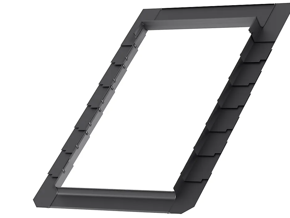 Raccord fenêtre de toit simple sur ardoises EDL CK02 gris-Velux Discount