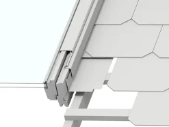 Raccord fenêtre de toit simple sur ardoises EDL CK02 gris-Velux Discount