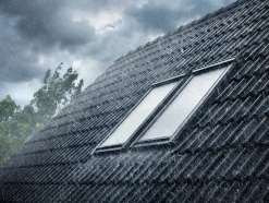 Velux Raccord fenêtre de toit simple sur tuiles EDW MK08 rouge