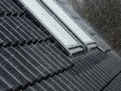 Velux Raccord fenêtre de toit simple sur tuiles EDW MK08 rouge