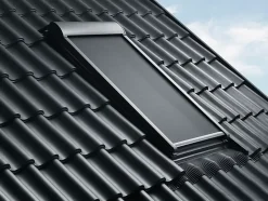 Velux Raccord fenêtre de toit simple sur tuiles EDW MK08 rouge