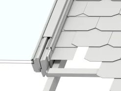 Velux Raccord fenêtre de toit simple sur ardoises EDN SK06 gris