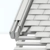 Raccord fenêtre de toit simple sur tuiles plates EDP MK06 gris-Velux Outlet