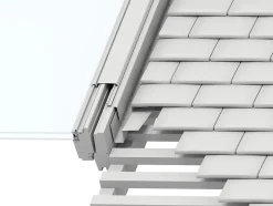 Raccord fenêtre de toit simple sur tuiles plates EDP MK06 gris-Velux Outlet