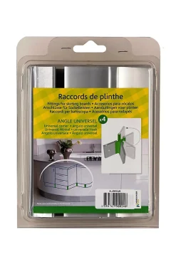 Raccord universelle de plinthe de cuisine Nordlinger 16/19 mm, gris-Nordlinger Pro